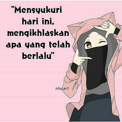 DP BBM Muslimah Bercadar Bersyukur DP BBM Muslimah Bercadar Bersyukur