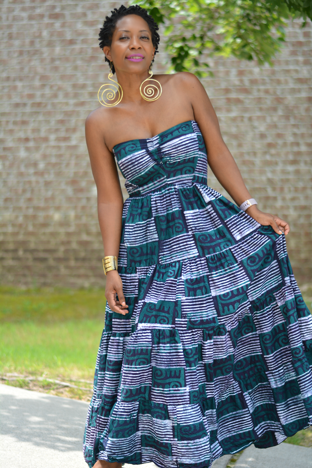 How I Refashioned An African Print Dress And Failed | Thriftanista in ...