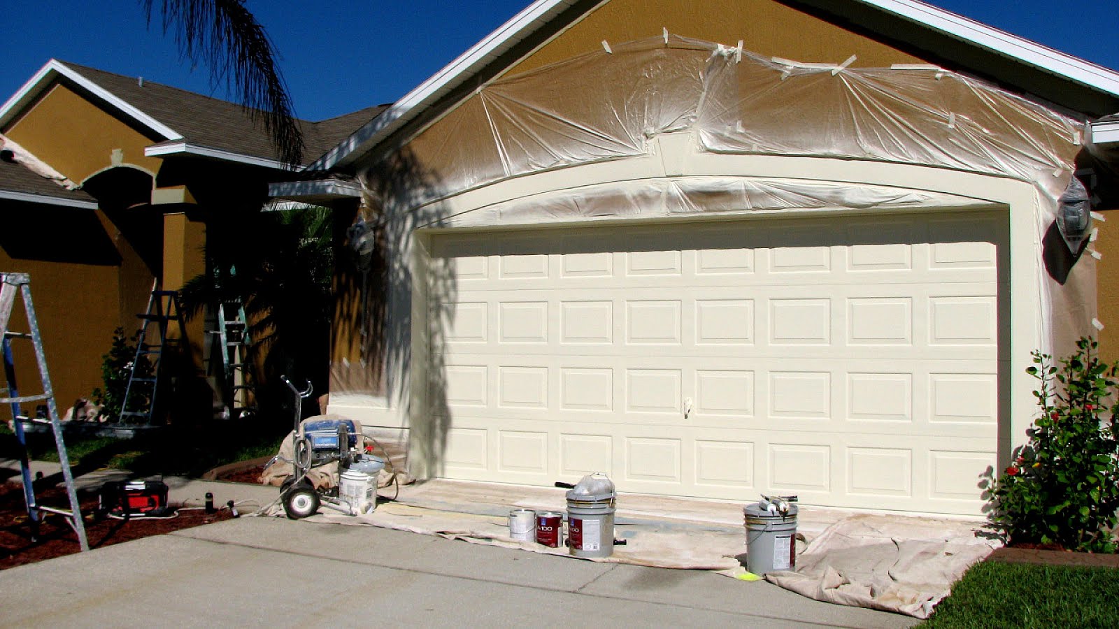 Spray Painting Exterior Of House Paint Choices