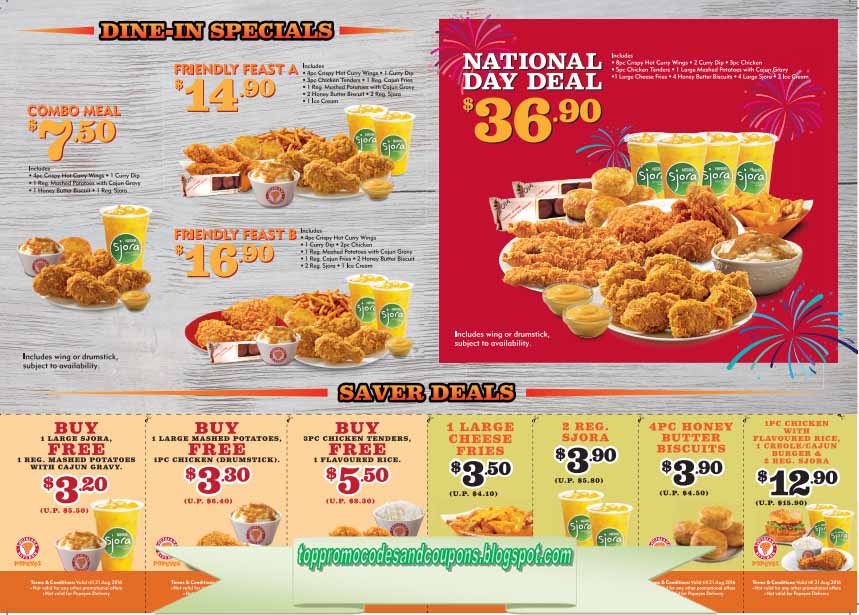 Free Promo Codes and Coupons 2023 Popeyes Chicken Coupons