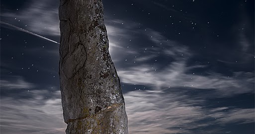 Doble exposición en El Menhir El Cabezudo