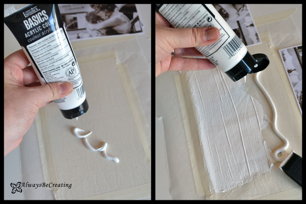 Always Be Creating Image Transfer Onto Fabric Using a Gel Medium