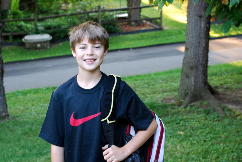 And then there were 3: First Day of 6th Grade
