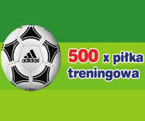 Do wygrania 500 piłek Adidas Konkurs