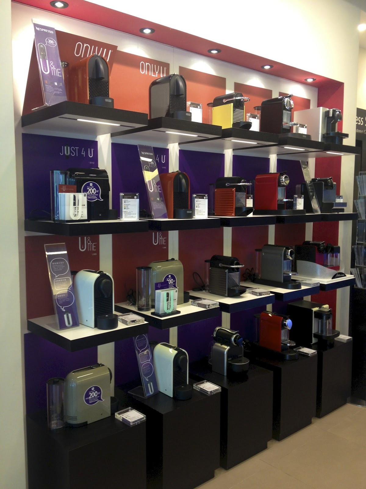 i first person singular Nespresso Boutique IFC Mall Hong Kong