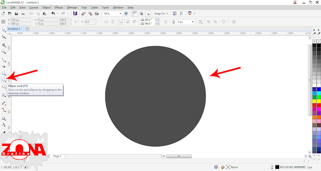 Cara Membuat Roda Gigi/Gear dengan Corel Draw X7 Cara Membuat Roda Gigi/Gear dengan Corel Draw X7