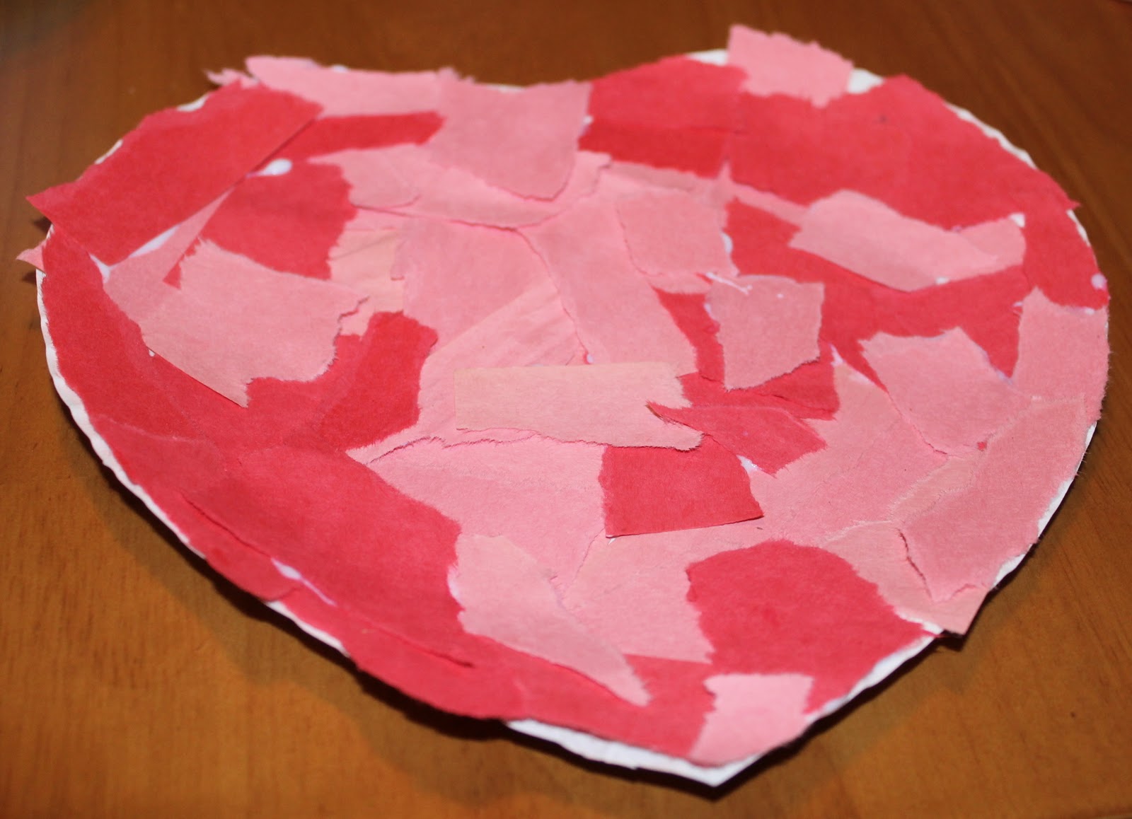 Play For a Day: Paper Plate Heart