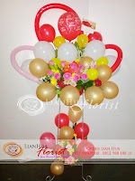 rangkaian bunga & balon, karangan bunga kelahiran bayi, toko bunga di jakarta, bunga ulang tahun