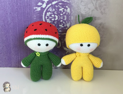 Muñeco yoyo limón