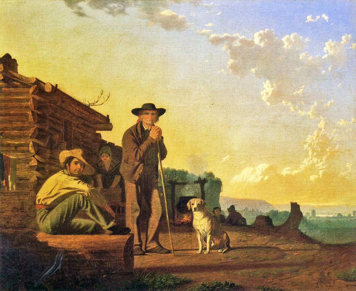 19th century American Paintings Caleb Bingham
