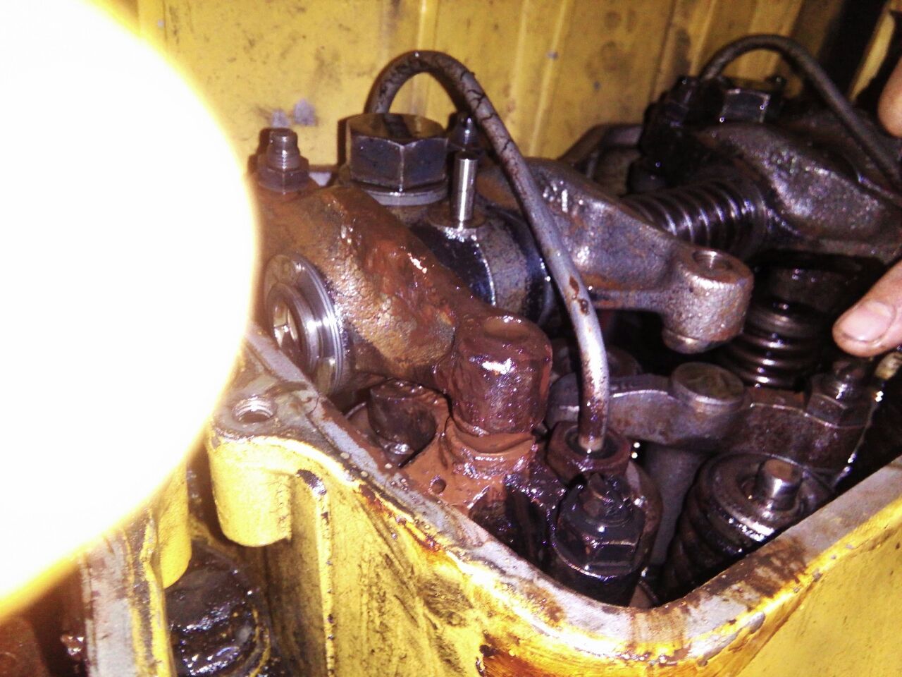 TroubleShoot Mencari Penyebab Push Rod Bengkok Pada Engine Diesel Cat D3406