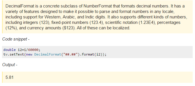 Dimensi tutupbotol math round in java