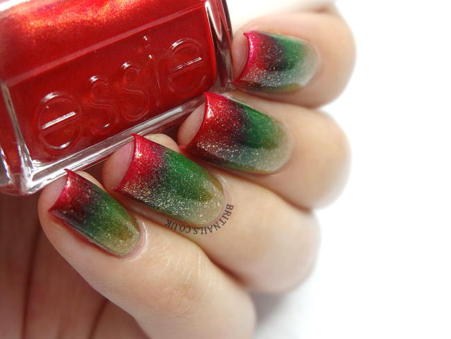 3. Holiday Glitter Gradient Nails - wide 1