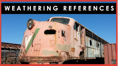 Scale model weathering references video
