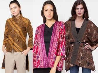 Inspirasi Baju Batik Atasan Lengan Panjang Untuk Wanita Modis Dan Elegan