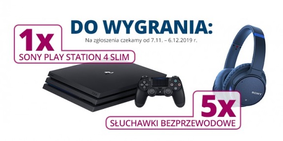 Wygraj konsolę Sony Play Station 4 Konkurs
