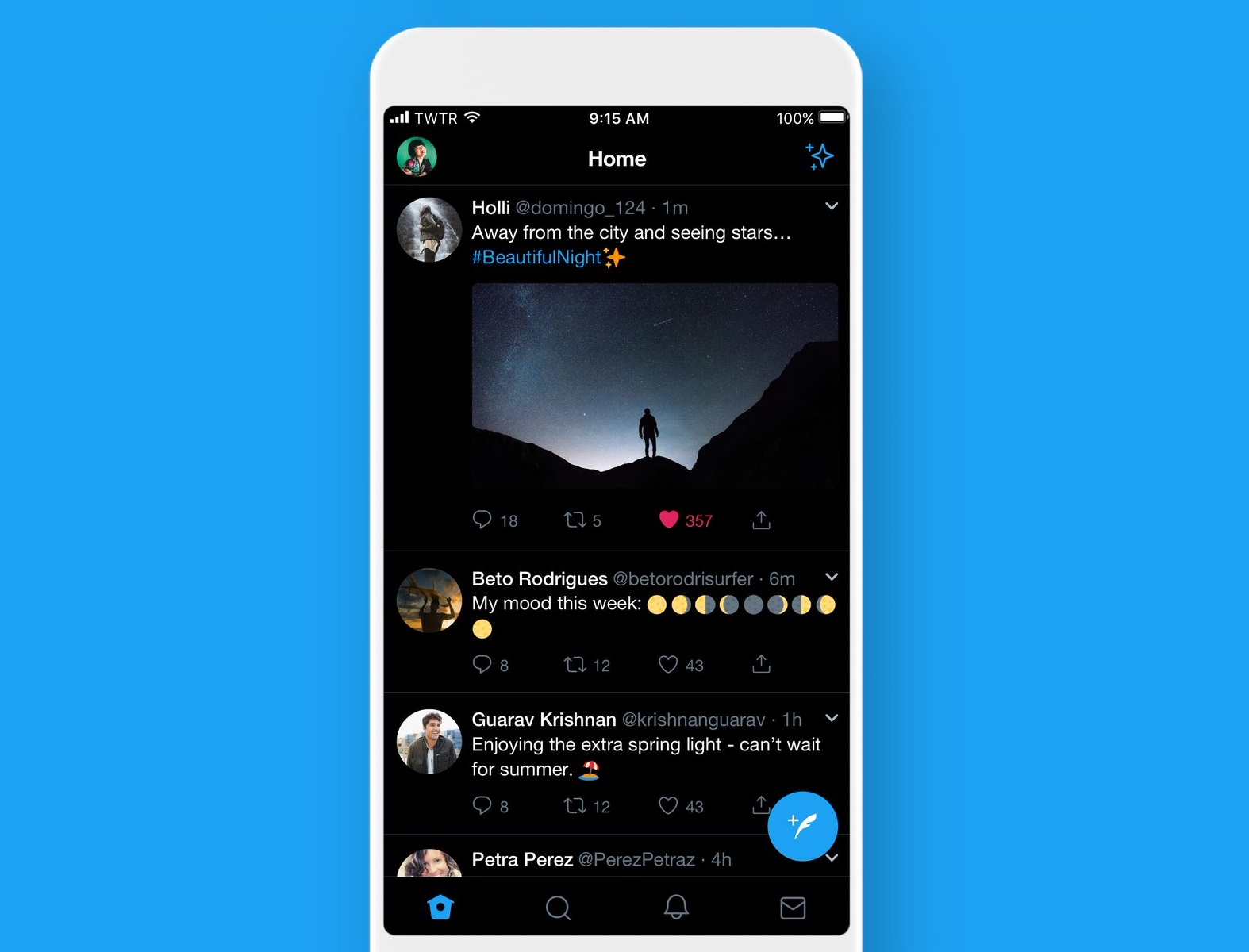 Twitter Adds More Options To The Dark Mode On iOS; Small Bio In Notifications To Follow