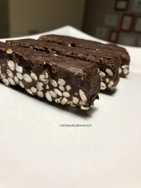 Turrón de chocolate fácil vegano