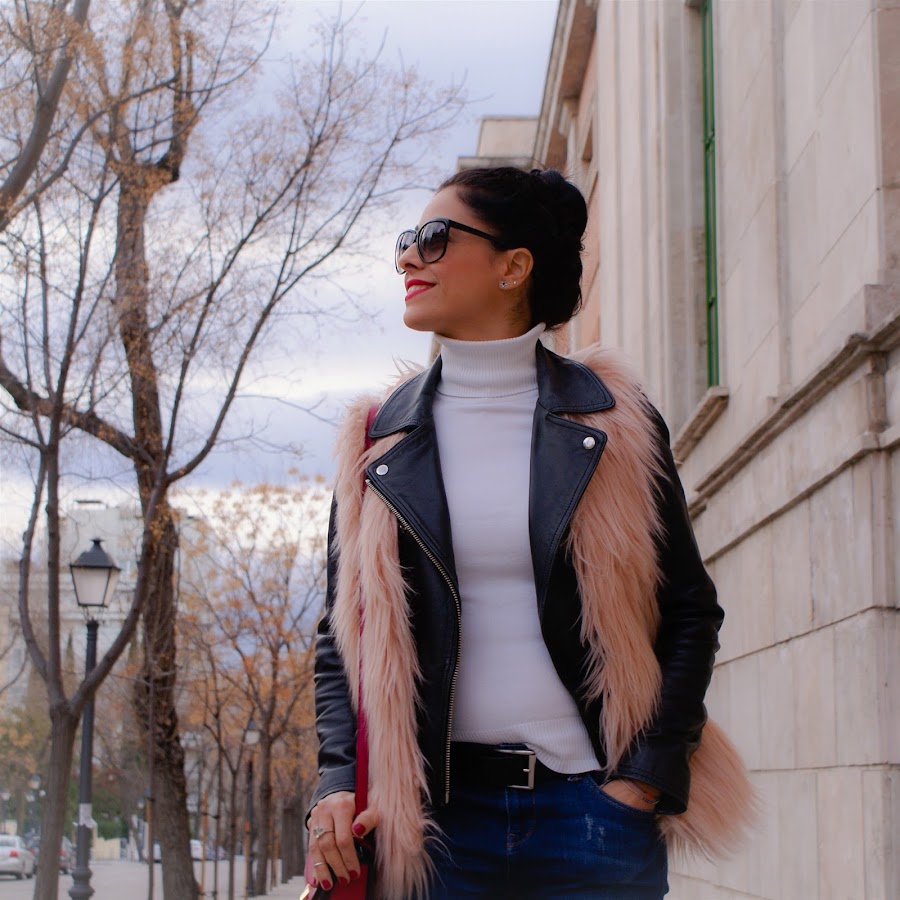 OUTFIT Faux Fur Vest, chaleco de pelo rosa