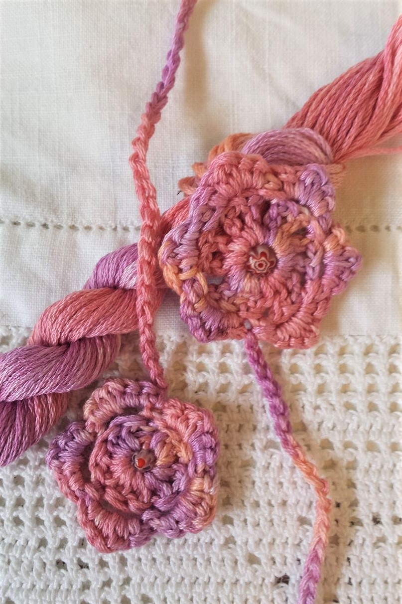 knitted umbilical cord ties pattern