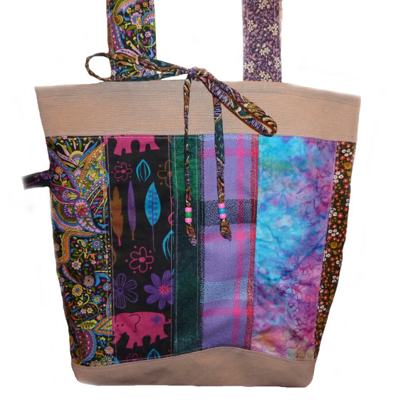 Patchwork Tote Bag for my Wife - Shpangle Jewellery