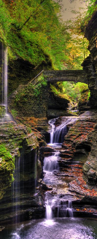 Watkins Glen State Park, New York State, USA
