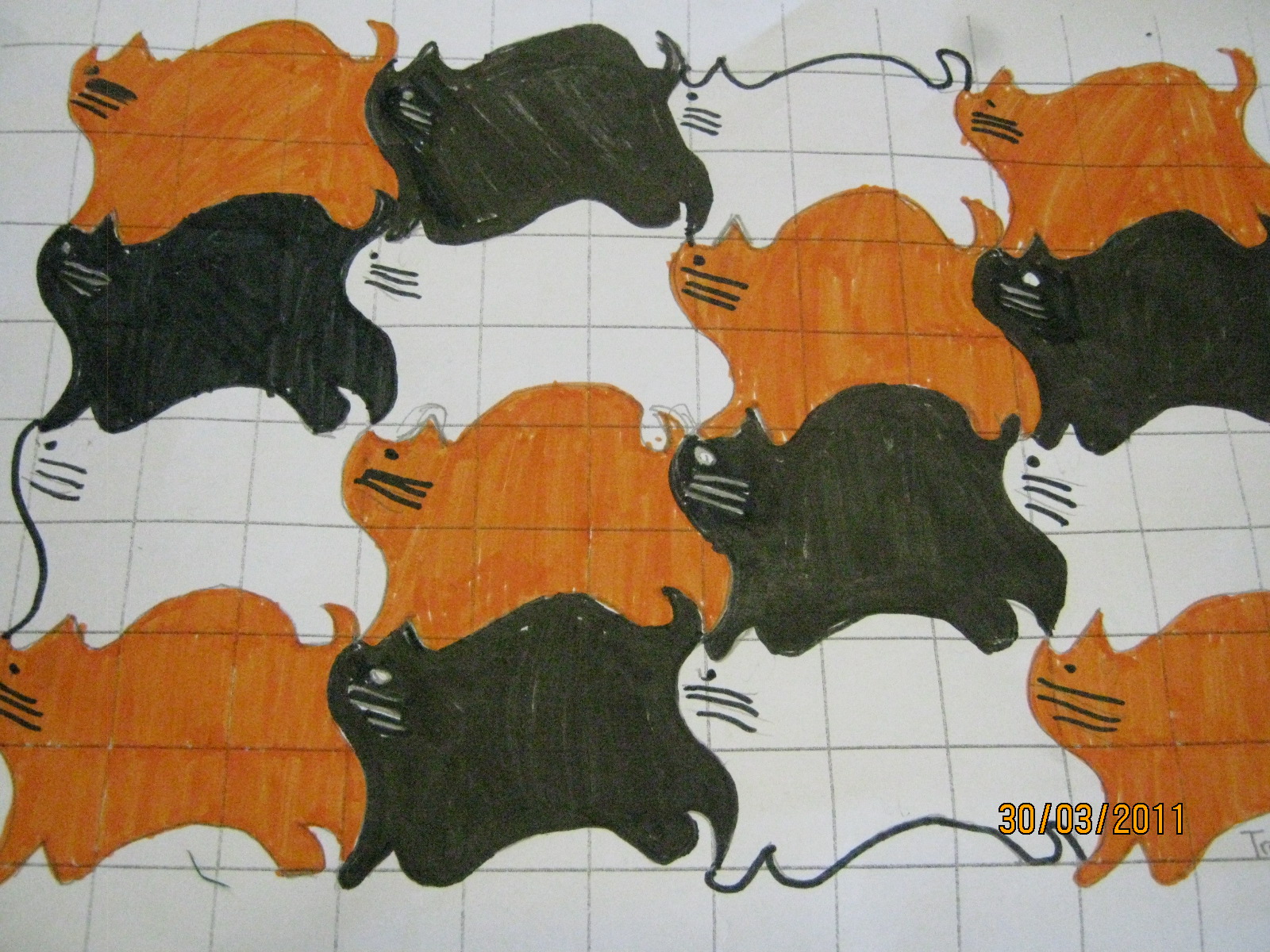 Travis@Enrich: My Cat Tessellation