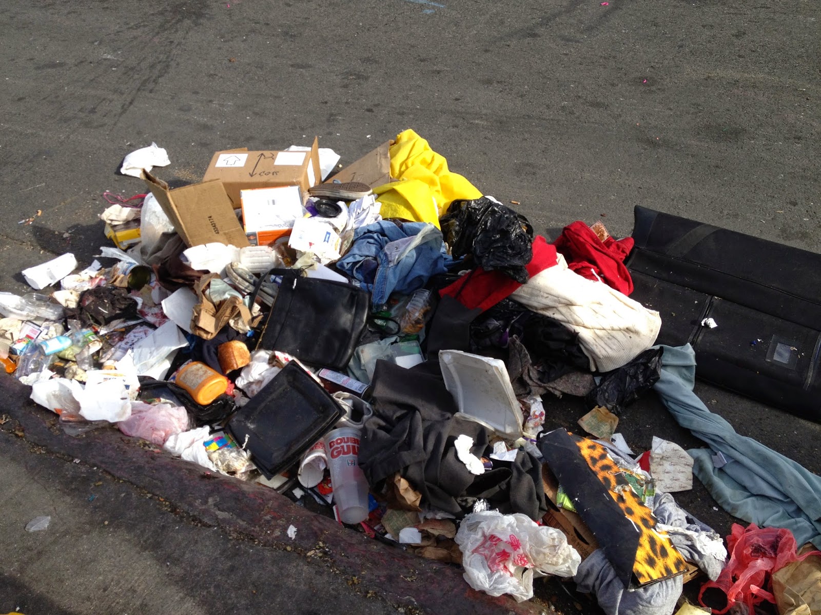 Los Angeles Times Pressmens 20 Year Club Skid Row Los Angeles Clean Up