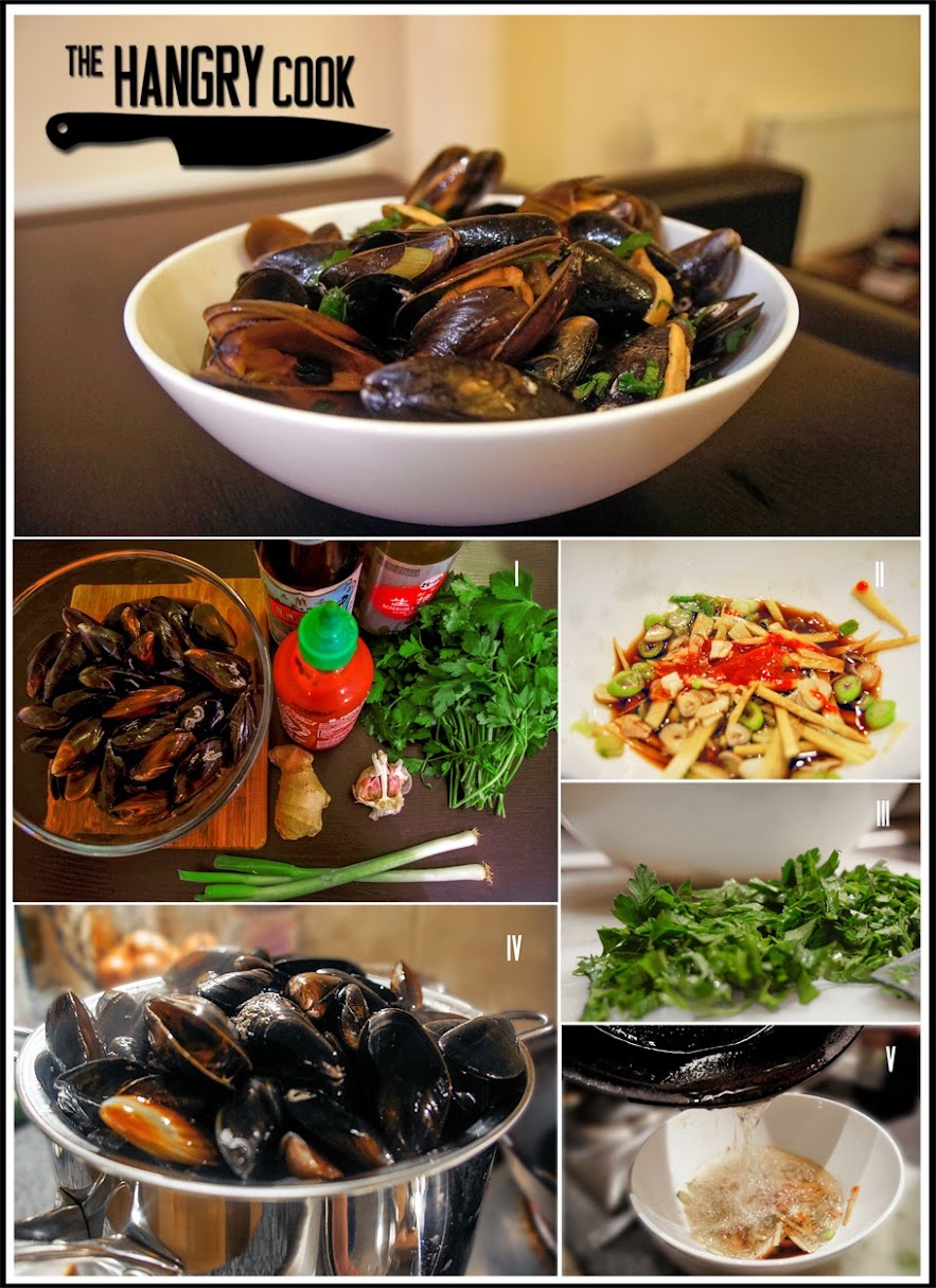 The Hangry Cook Chinese Style Mussels