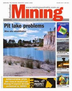 Australian Mining - May 2011 | ISSN 0004-976X | TRUE PDF | Mensile | Professionisti | Impianti | Lavoro | Distribuzione
Established in 1908, Australian Mining magazine keeps you informed on the latest news and innovation in the industry.