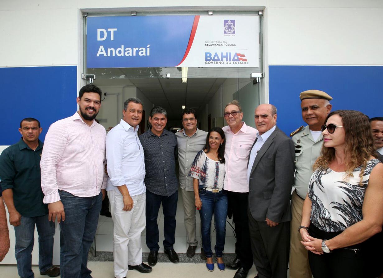 Rui inaugura Delegacia Territorial em Andaraí com investimento de mais de R$ 1,25 milhões Rui inaugura Delegacia Territorial em Andaraí com investimento de mais de R$ 1,25 milhões