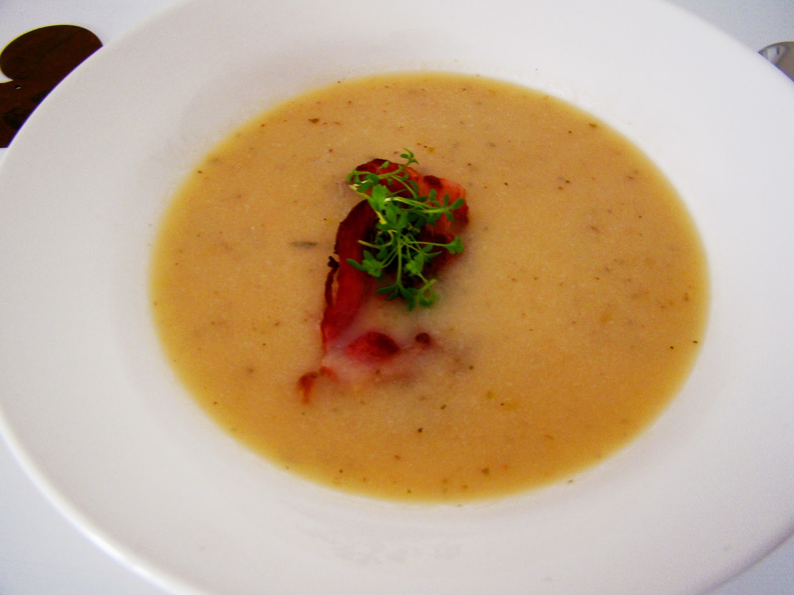 Apfel-Suppe mit Speck - Soulfood