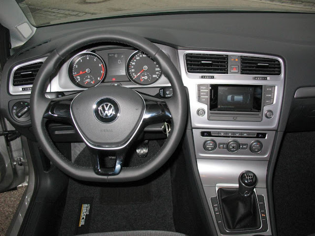 Novo VW Golf 2014 - painel