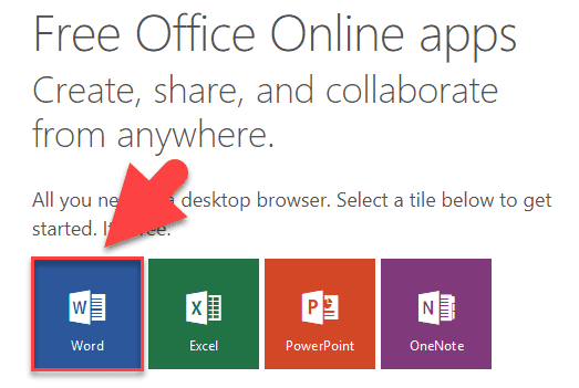 microsoft office word online