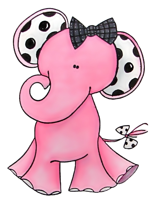 free girl elephant clip art - photo #4