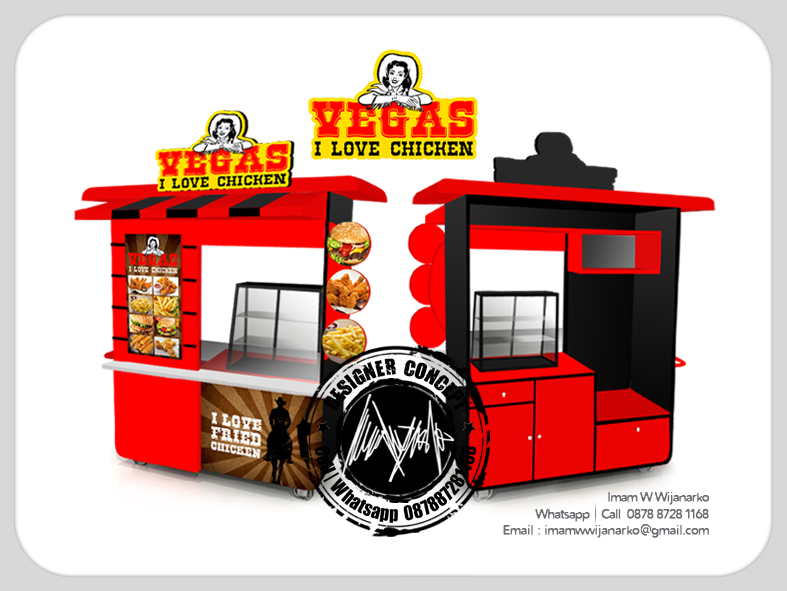 Desain Gerobak Chiken | desain logo logo kuliner desain gerobak jasa desain Desain Gerobak Chiken | desain logo logo kuliner desain gerobak jasa desain