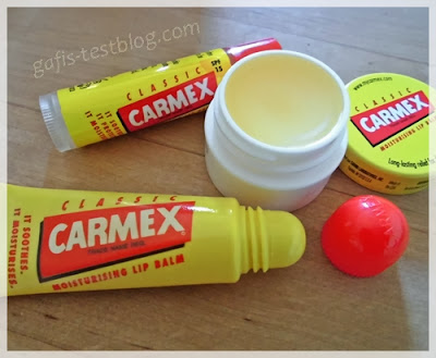 CARMEX Lippenpflege - Tiegel, Tube und Pflegestift.