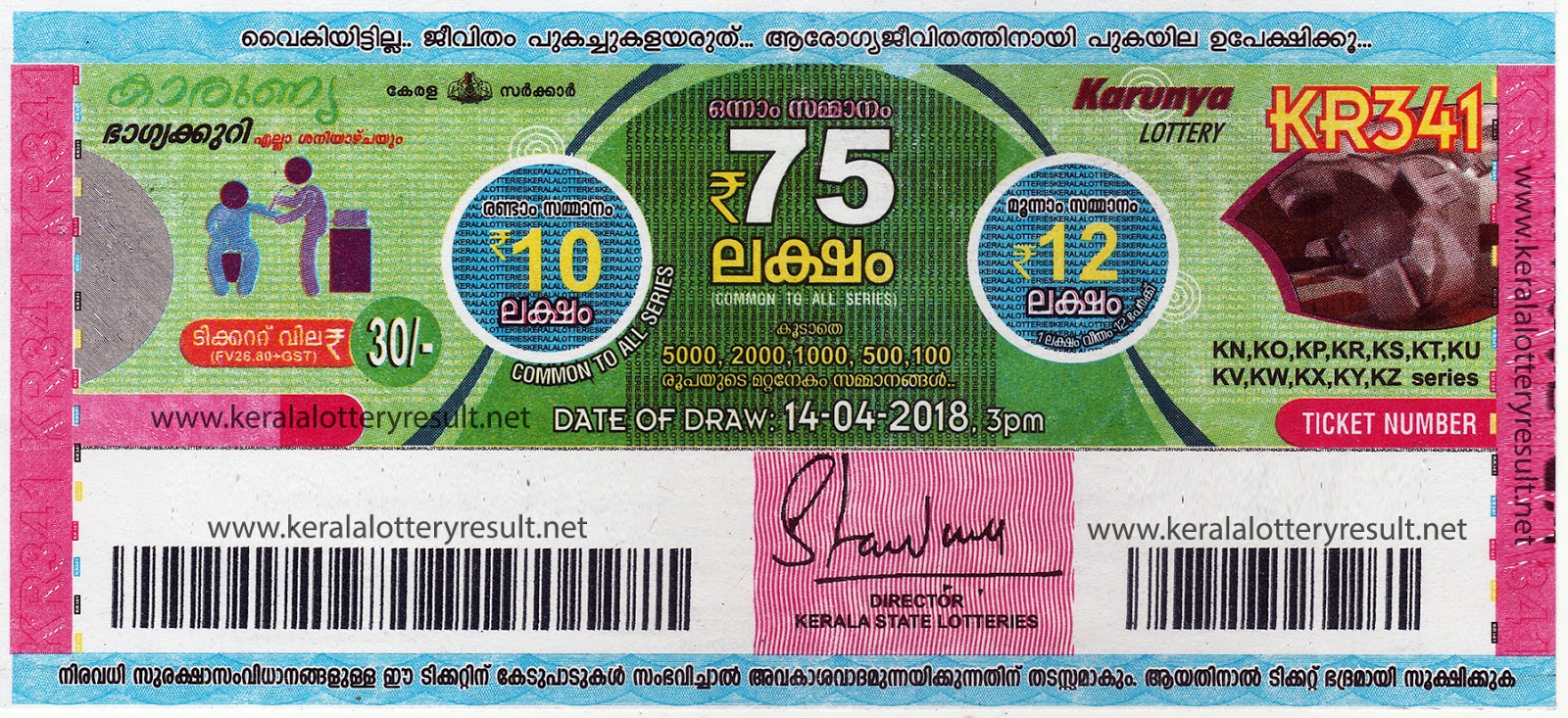 Live Karunya Lottery Result Live Karunya Lottery Result