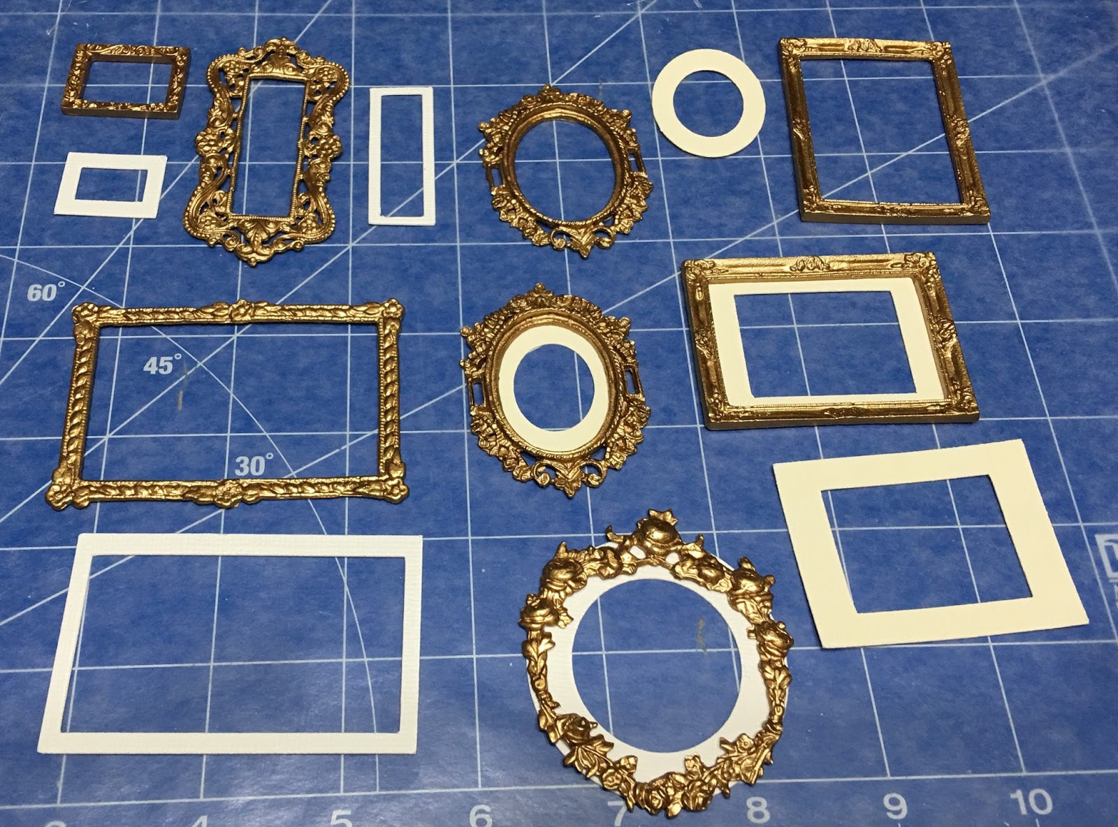 My Miniature Madness The Frames & Art Are Finished!