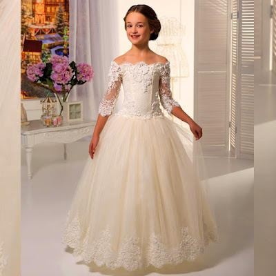 Ivory Flower Girl Dresses Classic Characters