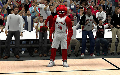NBA 2K13 Toronto Raptors Mascot Mod Fix