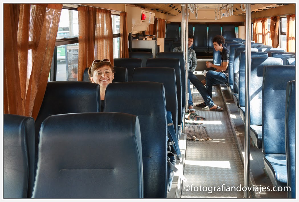 autobus 14 a Buddha park