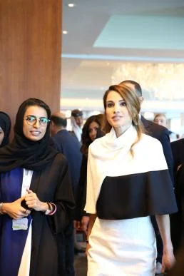 Queen Rania opens Abu Dhabi Media Summit 2014