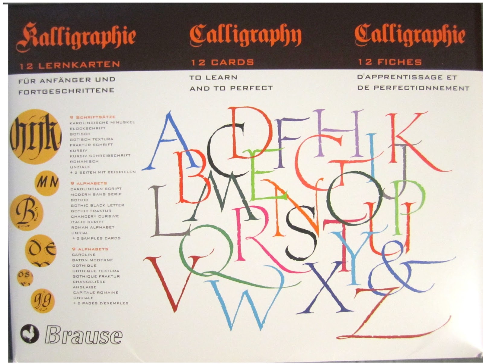 Calligraphie Latine Etc