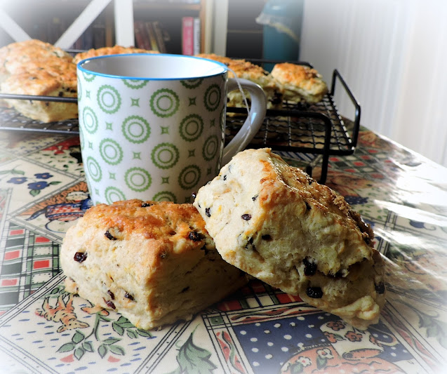 Orange and Currant Scones