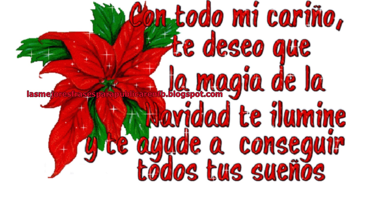 Las Mejores Frases Para Publicar en FB: Frases De Navidad: Con Todo Mi ...