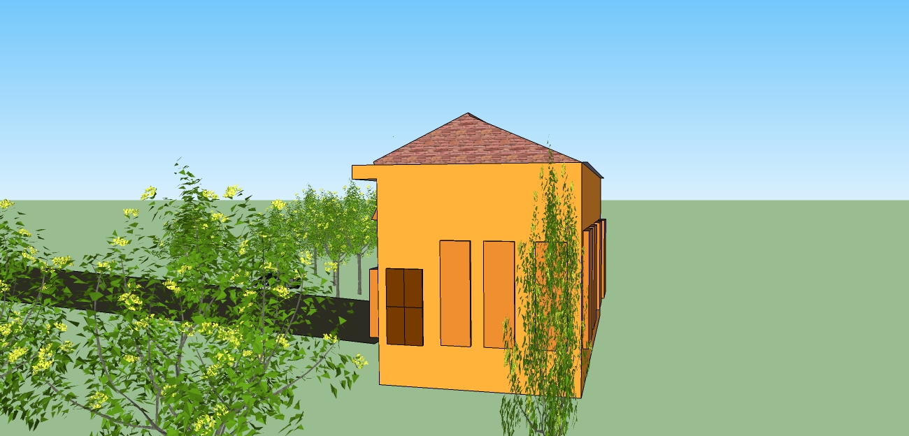 SketchUp Ev Çizimi