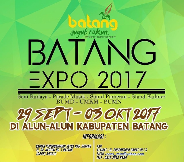 Guyub Rukun Batang Expo 2017