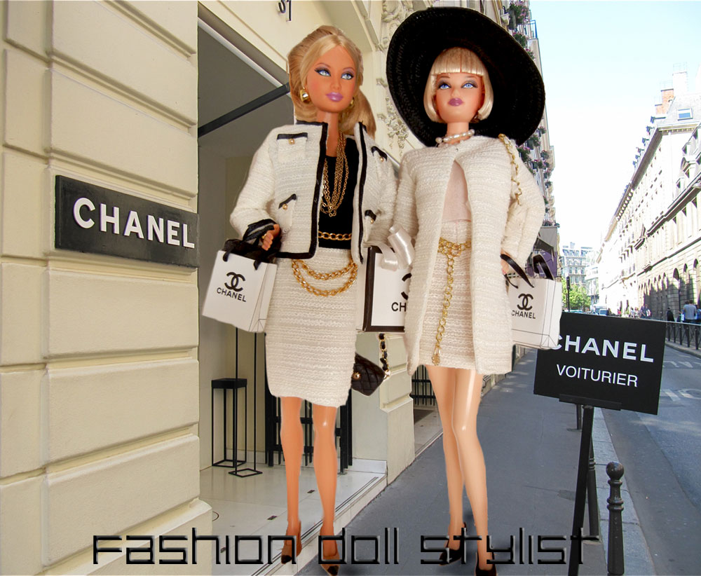 Barbie Chanel  Barbie doll clothing patterns, Fashion, Barbie