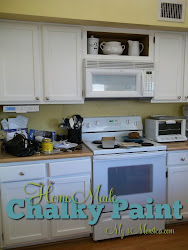 paint kitchen chalk diy cabinet cabinets painted makeover homemade chalky wire chicken cocina cocinas repainting articulo micasarevista muebles facelift